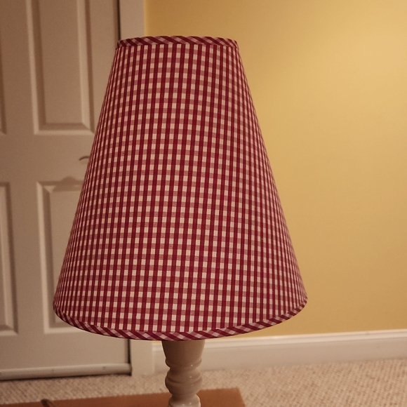 Pottery Barn Kids Accents Pottery Barn Candlestick Lamp Red And